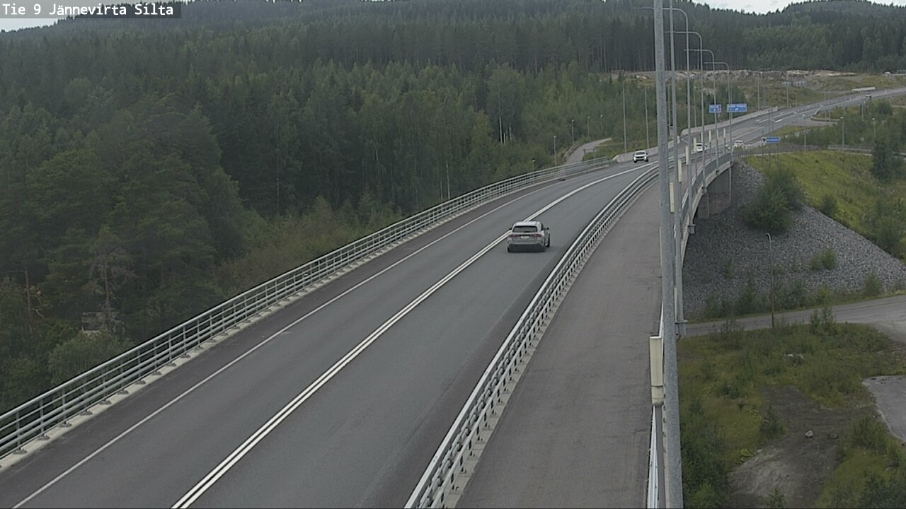 Weather Camera Image Road 9 Kuopio, Jännevirran silta, Kuopio, Pohjois-Savo