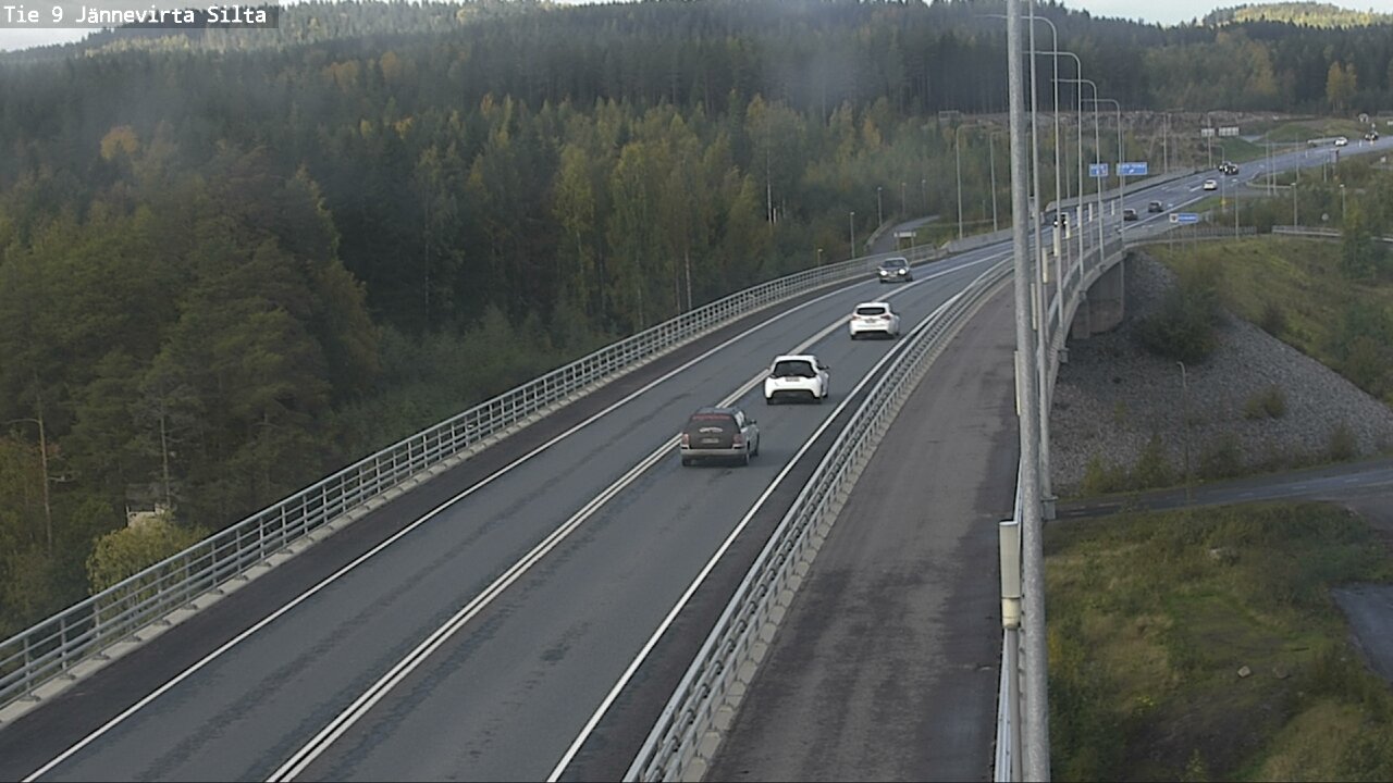 Kelikamerat Kuva Tie 9 Kuopio, Jännevirran silta, Kuopio, Pohjois-Savo