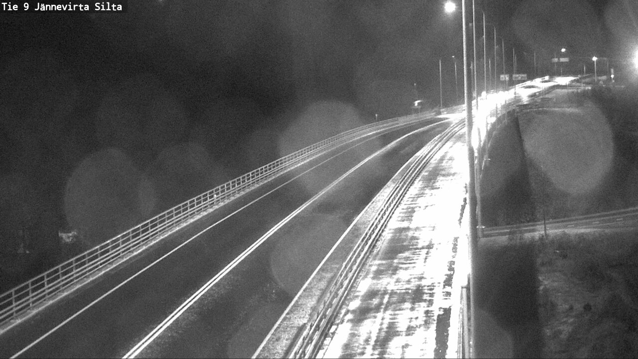 Weather Camera Image Road 9 Kuopio, Jännevirran silta, Kuopio, Pohjois-Savo