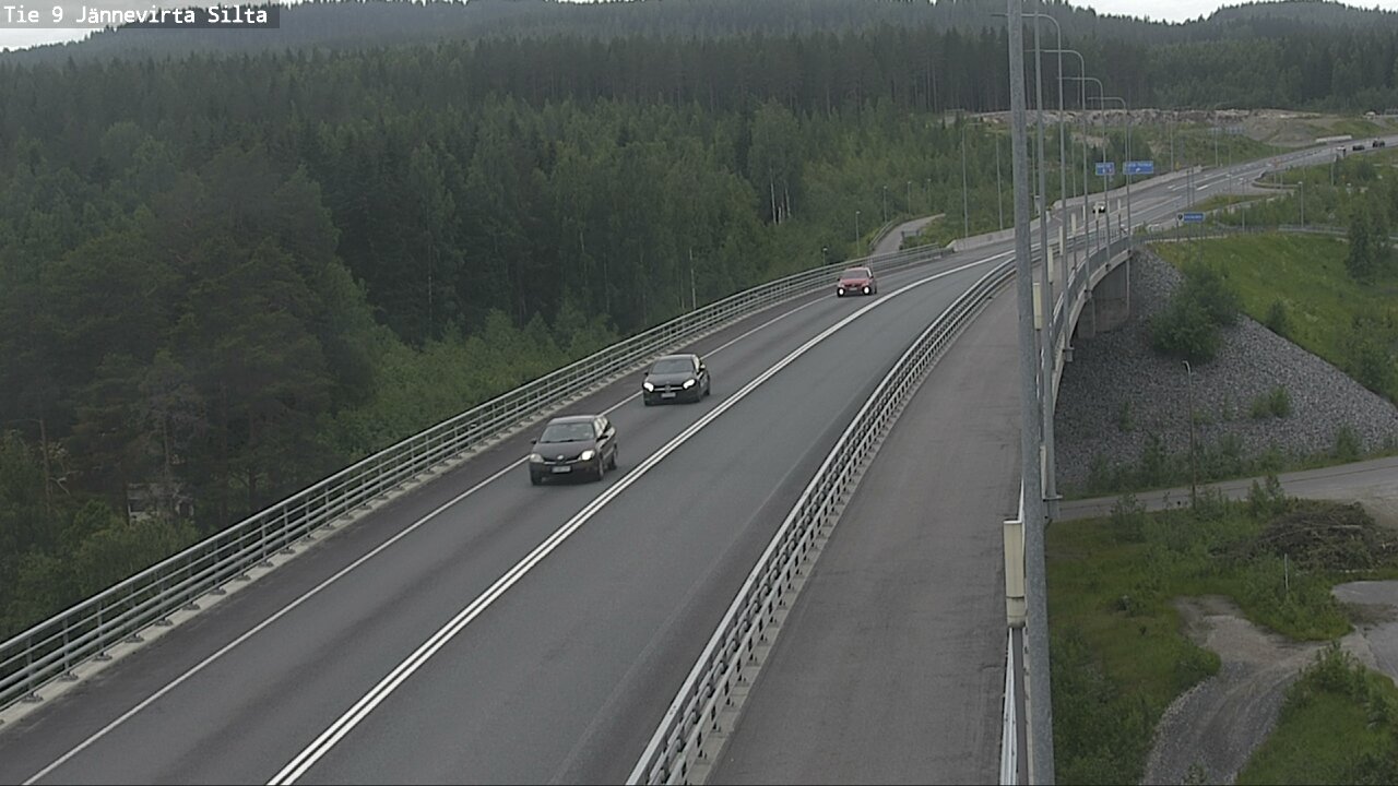 Kelikamerat Kuva Tie 9 Kuopio, Jännevirran silta, Kuopio, Pohjois-Savo