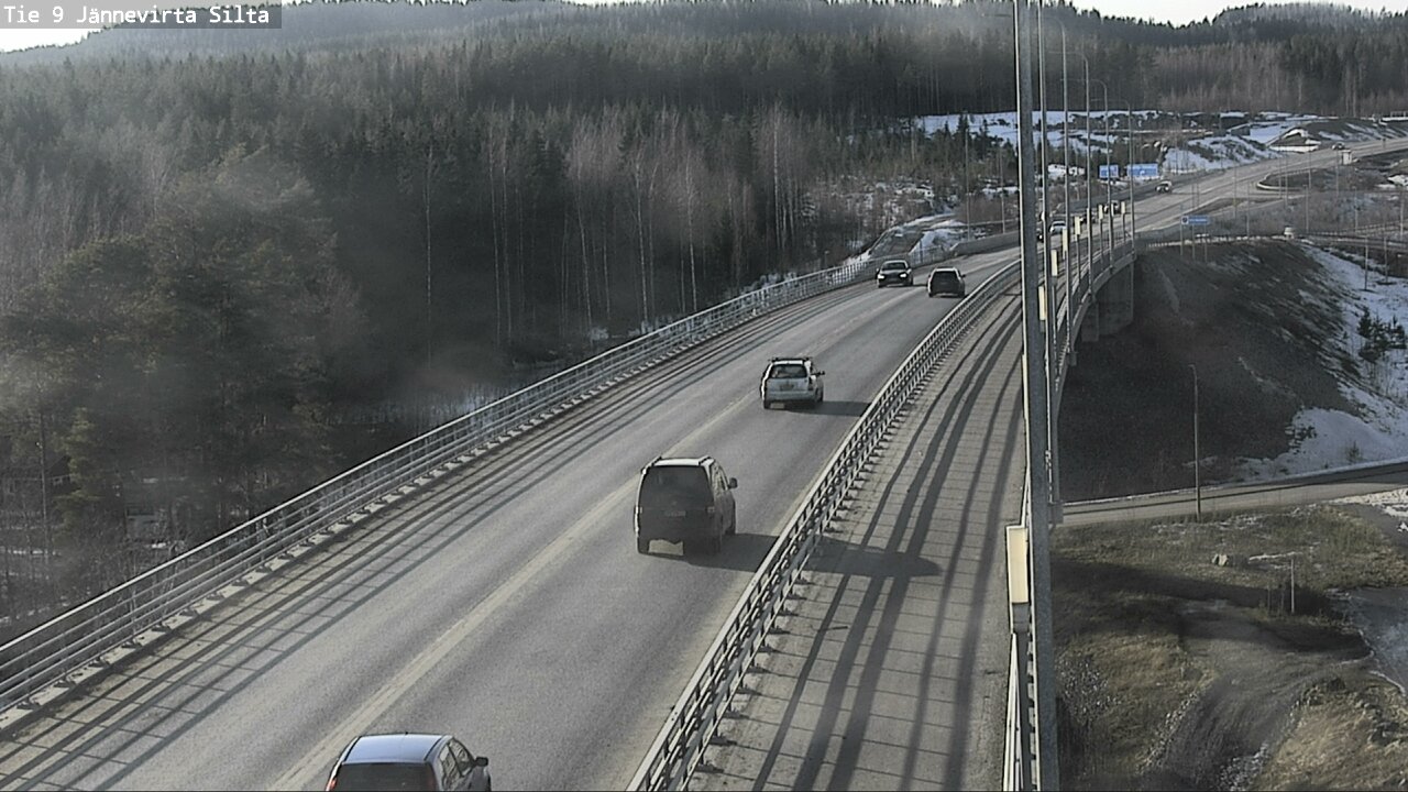 Kelikamerat Kuva Tie 9 Kuopio, Jännevirran silta, Kuopio, Pohjois-Savo