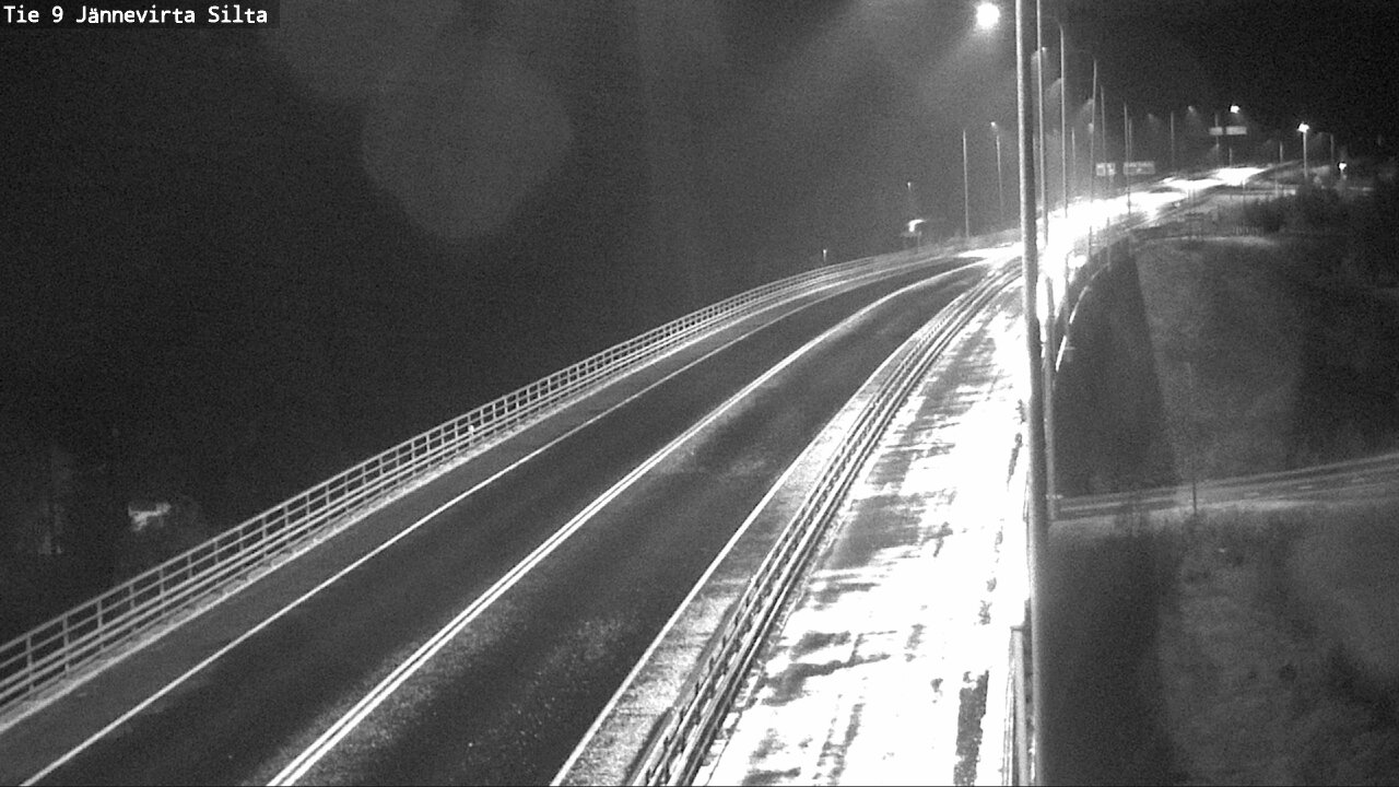 Weather Camera Image Road 9 Kuopio, Jännevirran silta, Kuopio, Pohjois-Savo