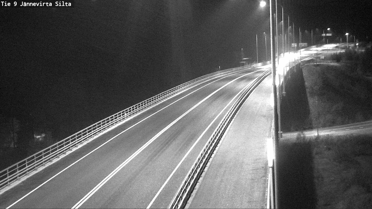 Weather Camera Image Road 9 Kuopio, Jännevirran silta, Kuopio, Pohjois-Savo