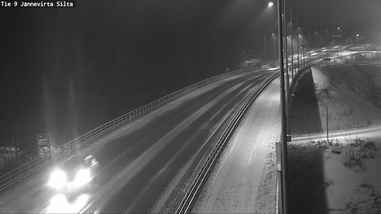 Weather Camera Image Road 9 Kuopio, Jännevirran silta, Kuopio, Pohjois-Savo