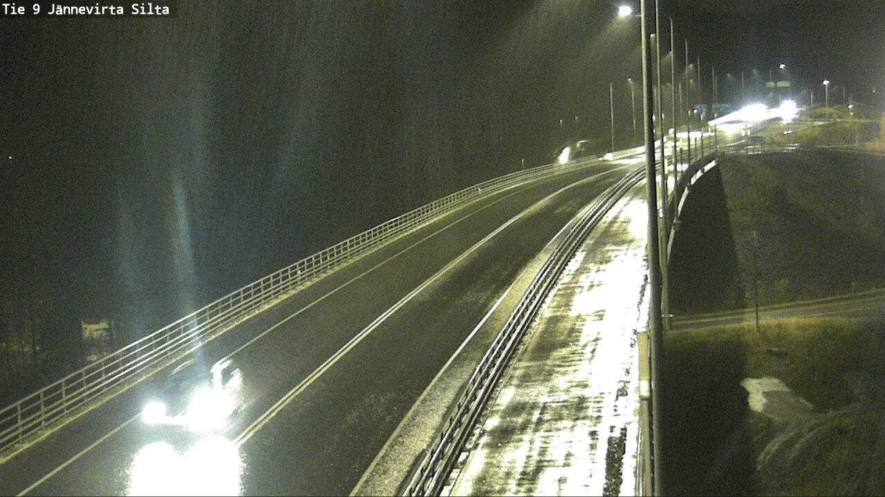 Weather Camera Image Väg 9 Kuopio, Jännevirran silta, Kuopio, Pohjois-Savo