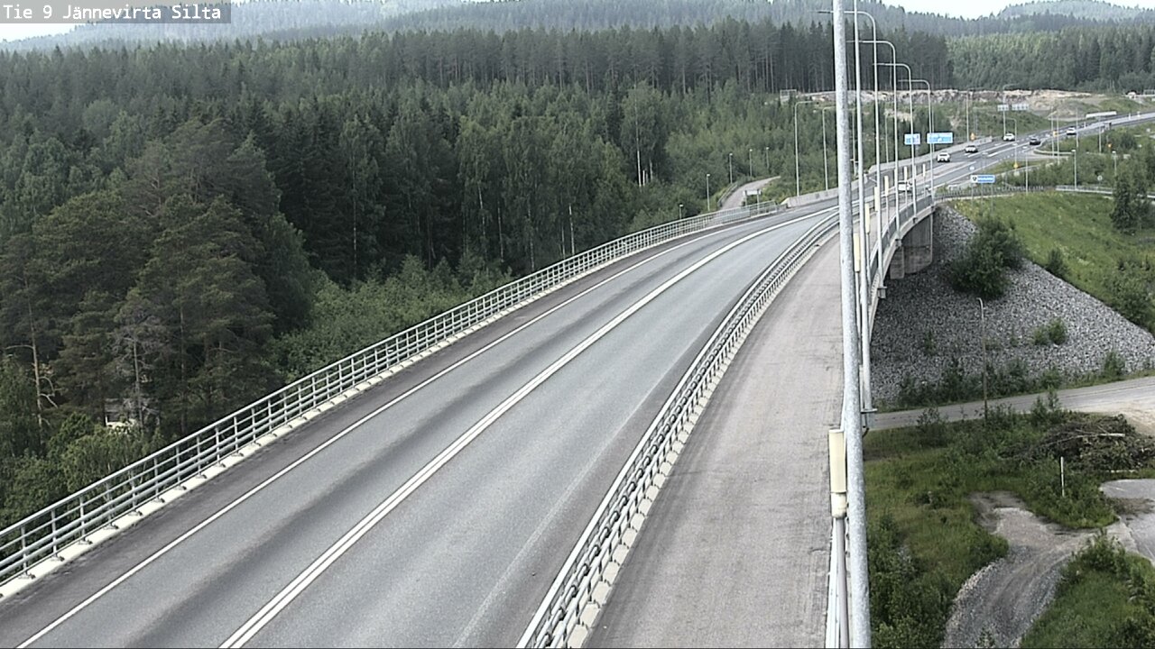 Kelikamerat Kuva Tie 9 Kuopio, Jännevirran silta, Kuopio, Pohjois-Savo