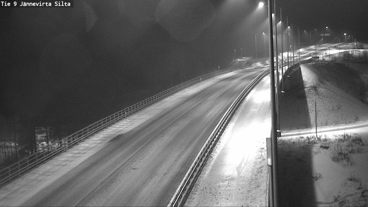 Weather Camera Image Road 9 Kuopio, Jännevirran silta, Kuopio, Pohjois-Savo