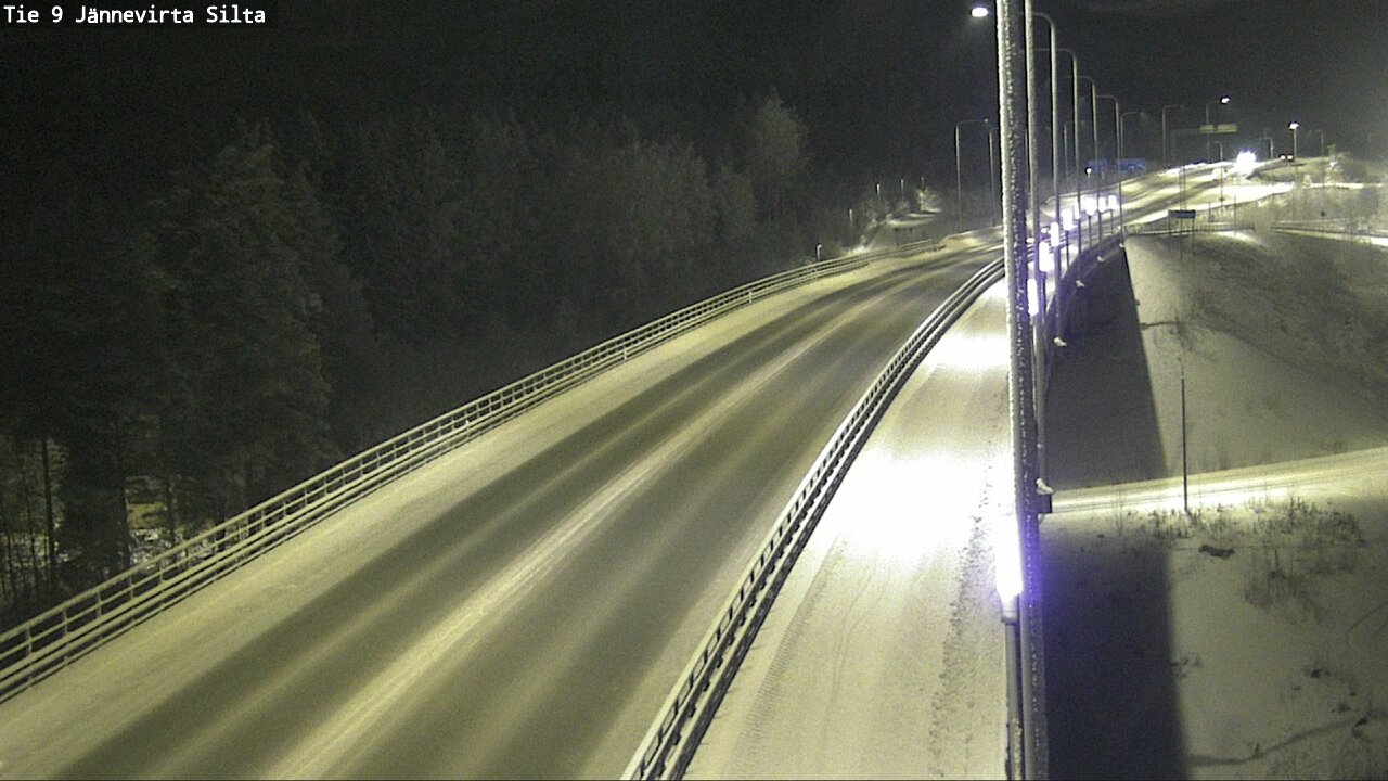 Weather Camera Image Väg 9 Kuopio, Jännevirran silta, Kuopio, Pohjois-Savo