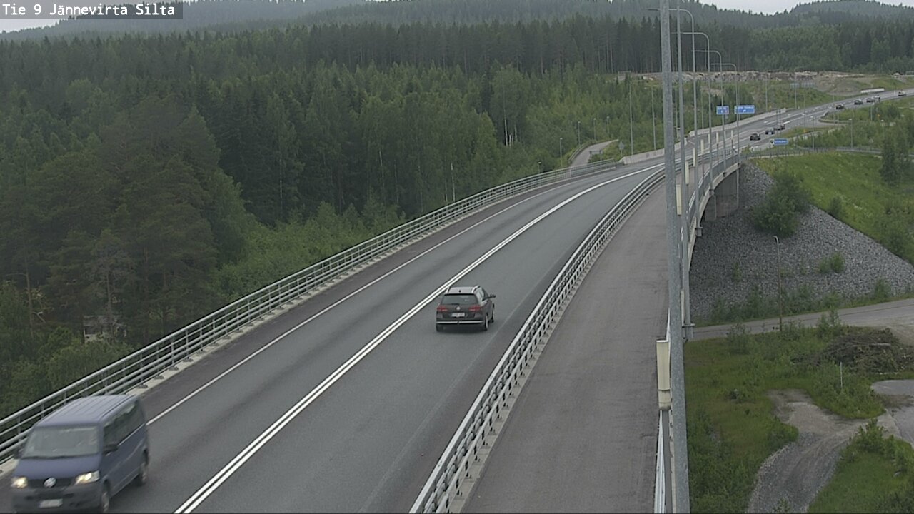 Kelikamerat Kuva Tie 9 Kuopio, Jännevirran silta, Kuopio, Pohjois-Savo