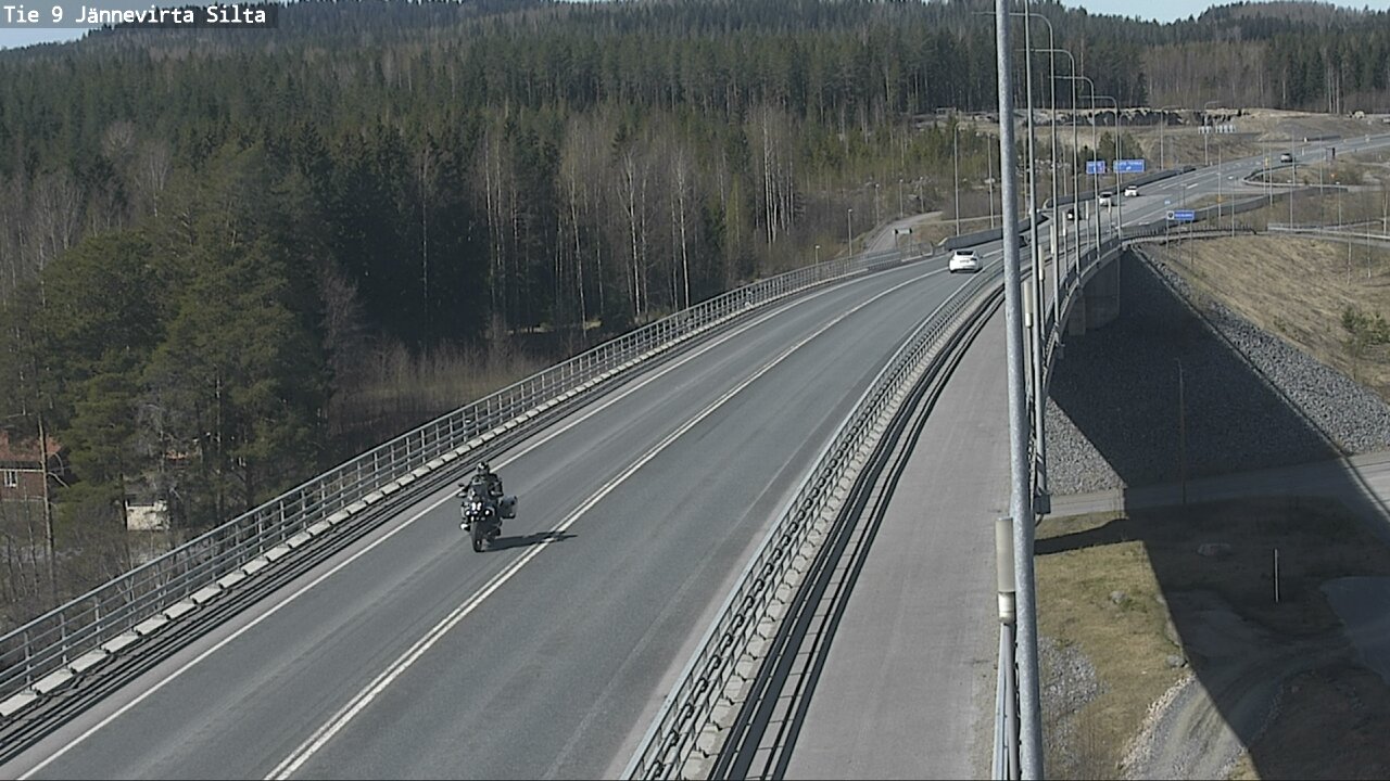 Kelikamerat Kuva Tie 9 Kuopio, Jännevirran silta, Kuopio, Pohjois-Savo