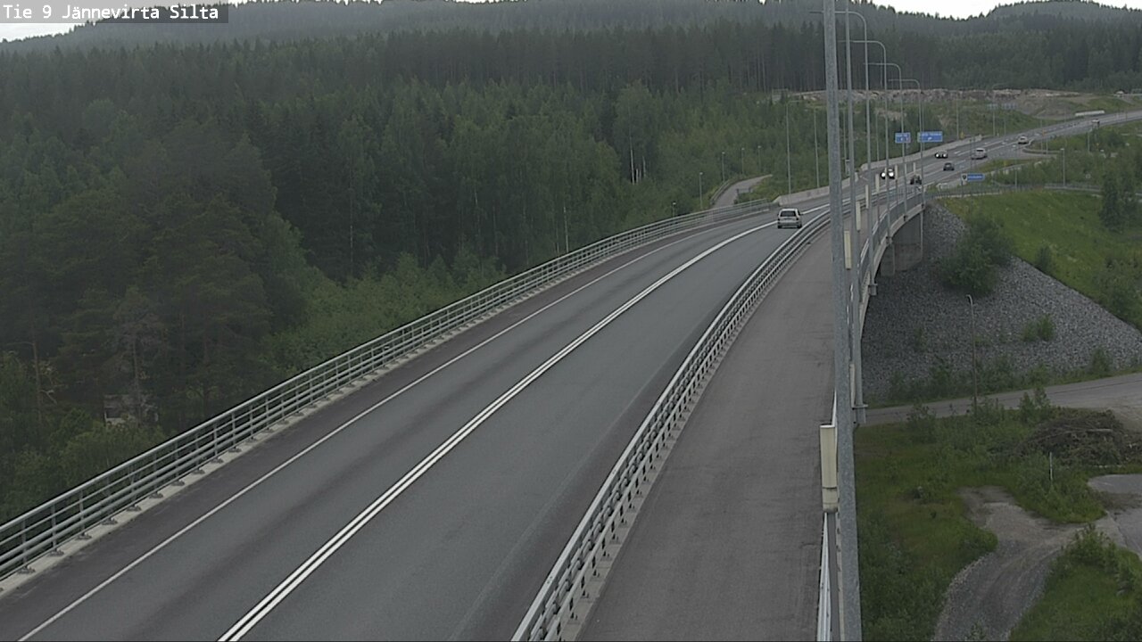 Kelikamerat Kuva Tie 9 Kuopio, Jännevirran silta, Kuopio, Pohjois-Savo