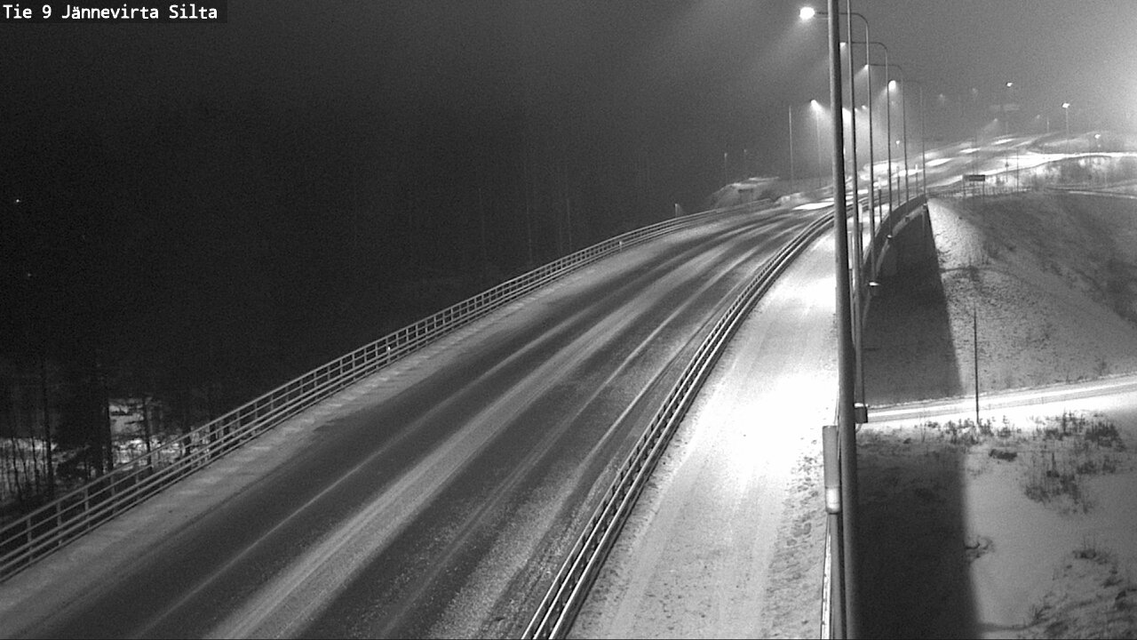 Weather Camera Image Road 9 Kuopio, Jännevirran silta, Kuopio, Pohjois-Savo