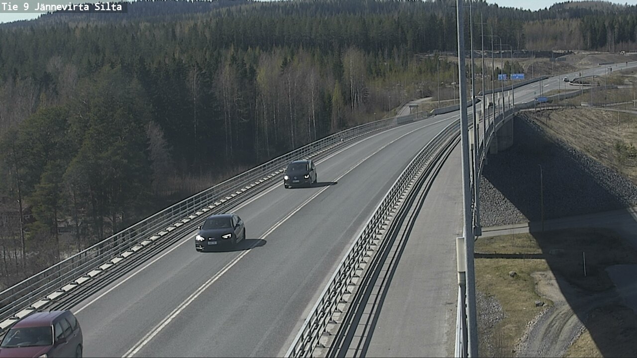 Kelikamerat Kuva Tie 9 Kuopio, Jännevirran silta, Kuopio, Pohjois-Savo