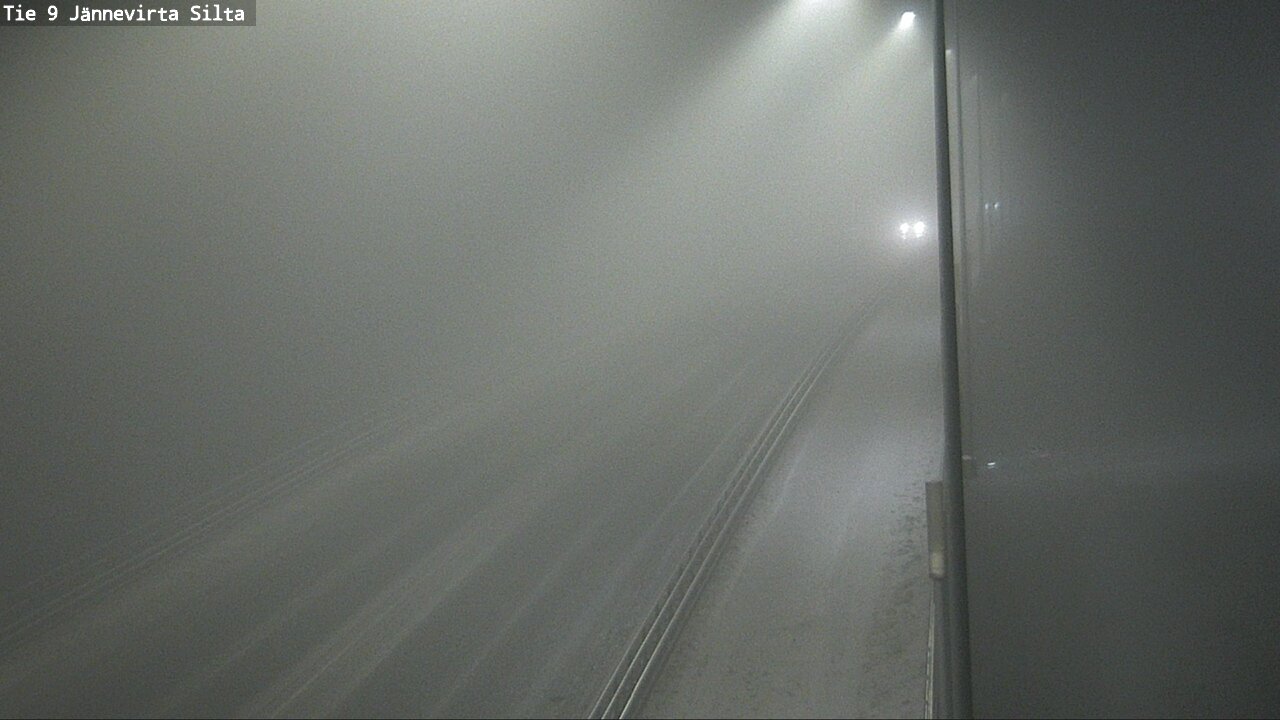 Weather Camera Image Road 9 Kuopio, Jännevirran silta, Kuopio, Pohjois-Savo