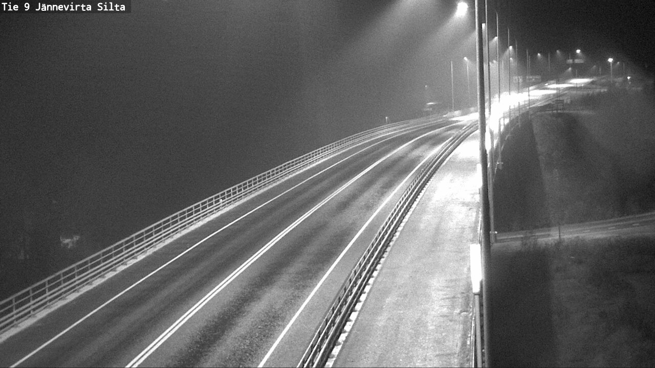 Weather Camera Image Road 9 Kuopio, Jännevirran silta, Kuopio, Pohjois-Savo