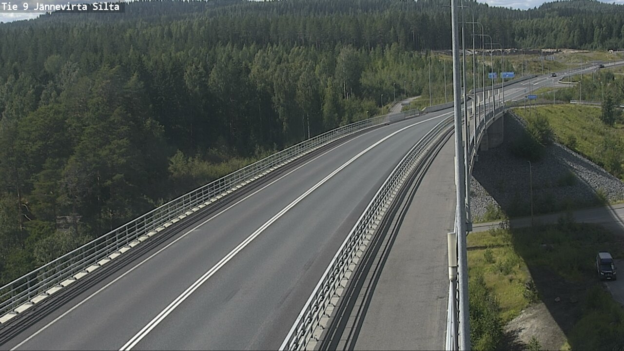 Kelikamerat Kuva Tie 9 Kuopio, Jännevirran silta, Kuopio, Pohjois-Savo
