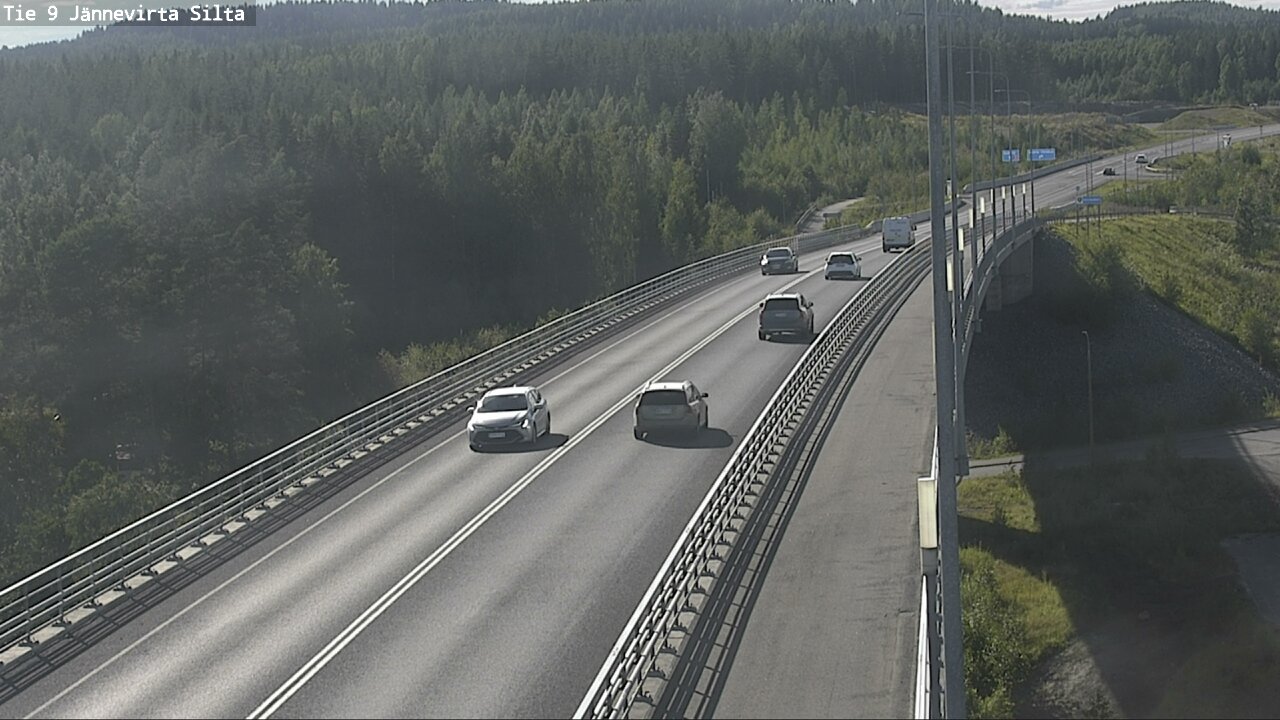 Kelikamerat Kuva Tie 9 Kuopio, Jännevirran silta, Kuopio, Pohjois-Savo