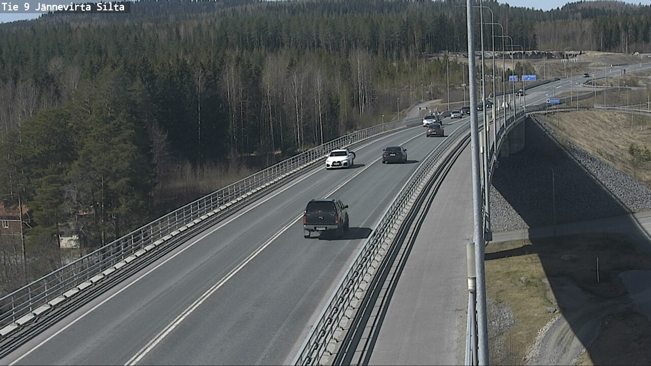 Kelikamerat Kuva Tie 9 Kuopio, Jännevirran silta, Kuopio, Pohjois-Savo