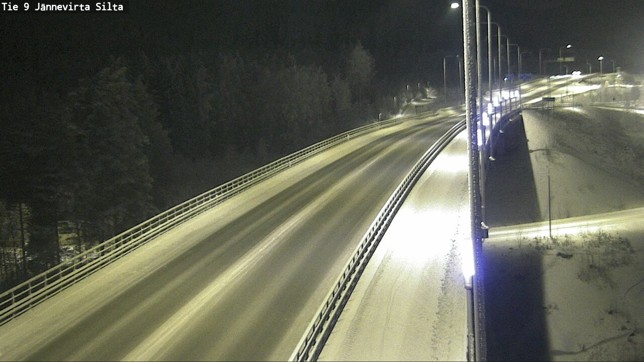Weather Camera Image Väg 9 Kuopio, Jännevirran silta, Kuopio, Pohjois-Savo