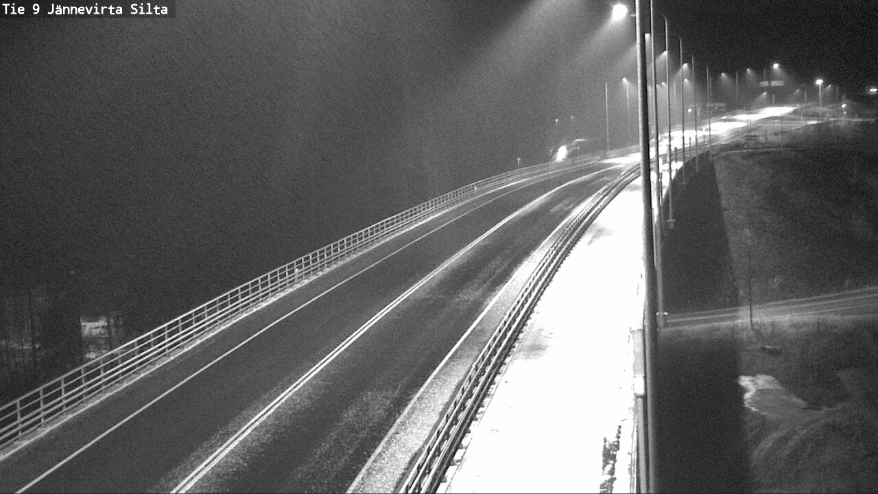 Weather Camera Image Road 9 Kuopio, Jännevirran silta, Kuopio, Pohjois-Savo