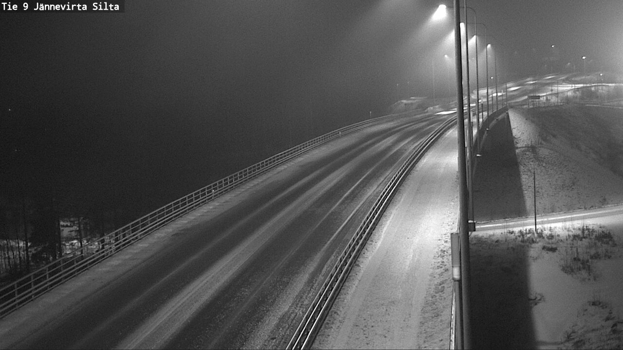 Weather Camera Image Road 9 Kuopio, Jännevirran silta, Kuopio, Pohjois-Savo