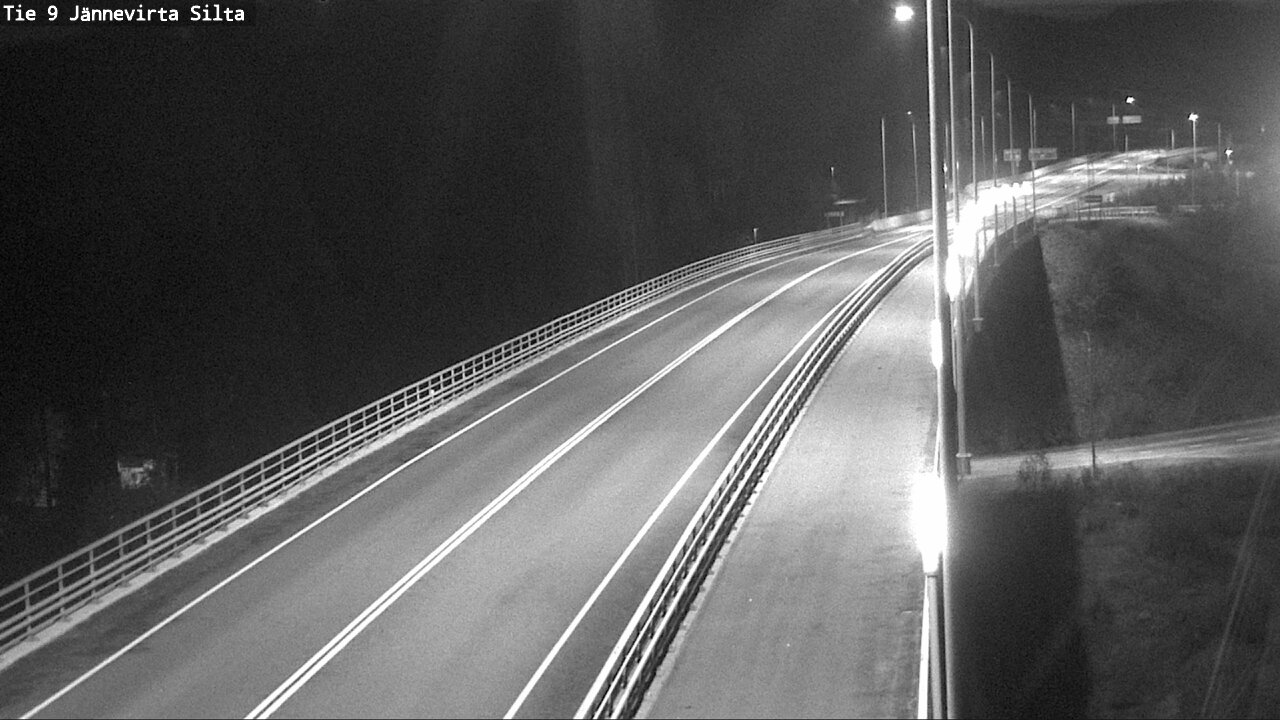 Weather Camera Image Road 9 Kuopio, Jännevirran silta, Kuopio, Pohjois-Savo