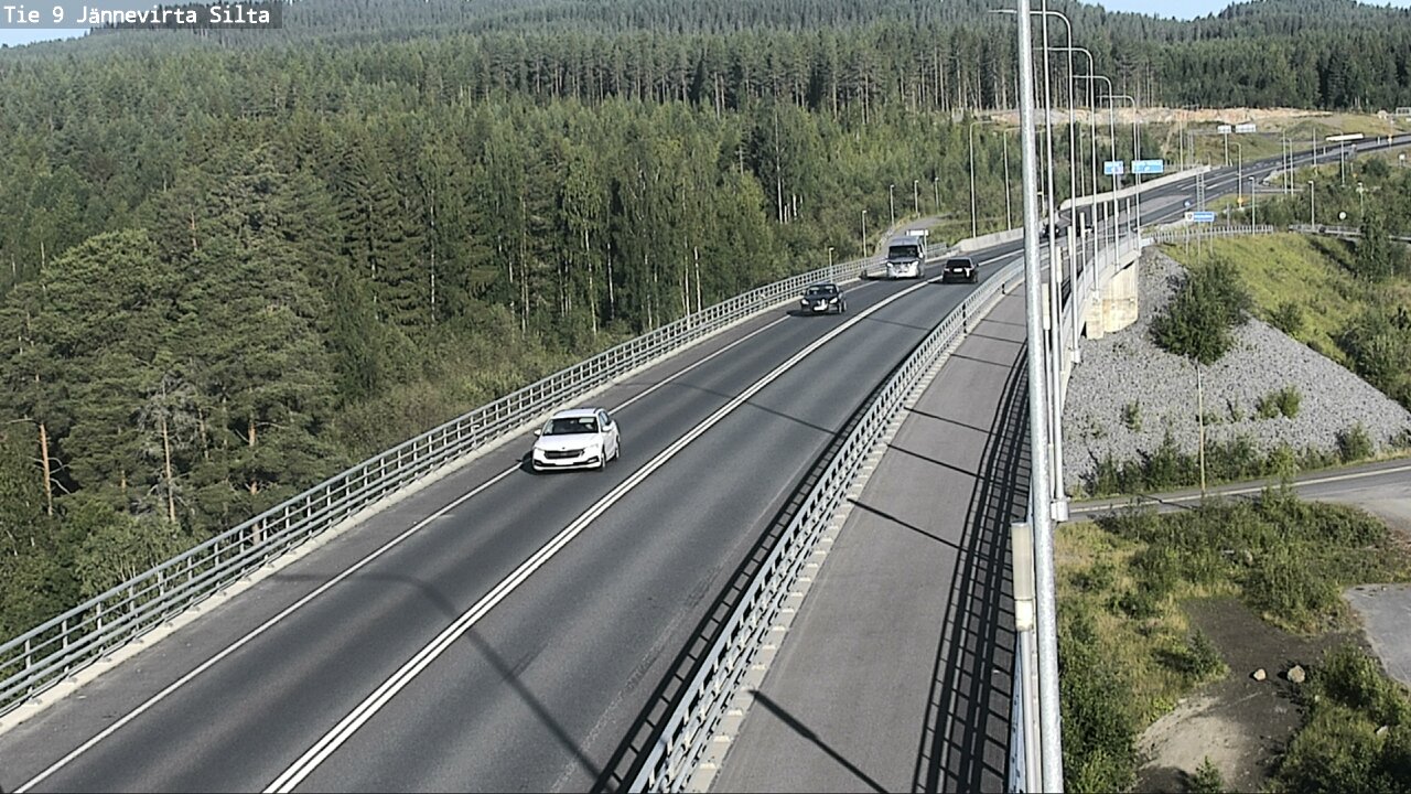 Kelikamerat Kuva Tie 9 Kuopio, Jännevirran silta, Kuopio, Pohjois-Savo