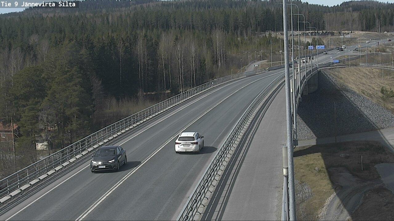 Kelikamerat Kuva Tie 9 Kuopio, Jännevirran silta, Kuopio, Pohjois-Savo