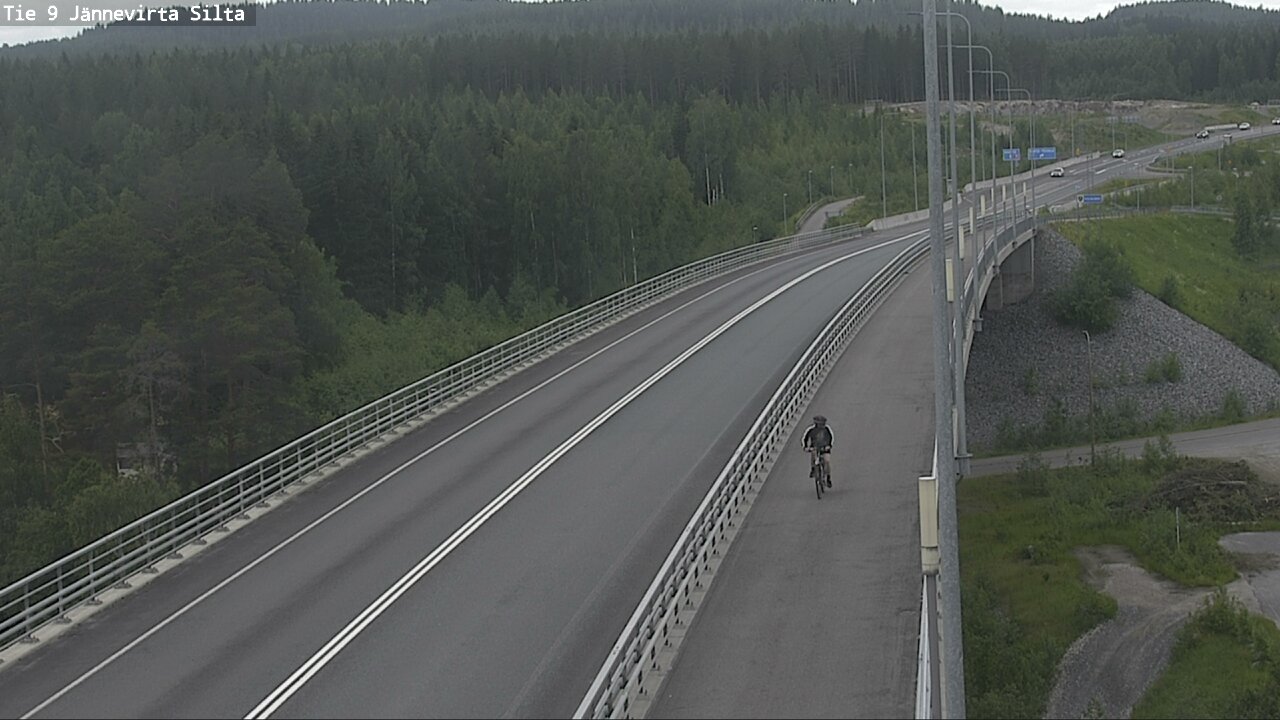 Kelikamerat Kuva Tie 9 Kuopio, Jännevirran silta, Kuopio, Pohjois-Savo