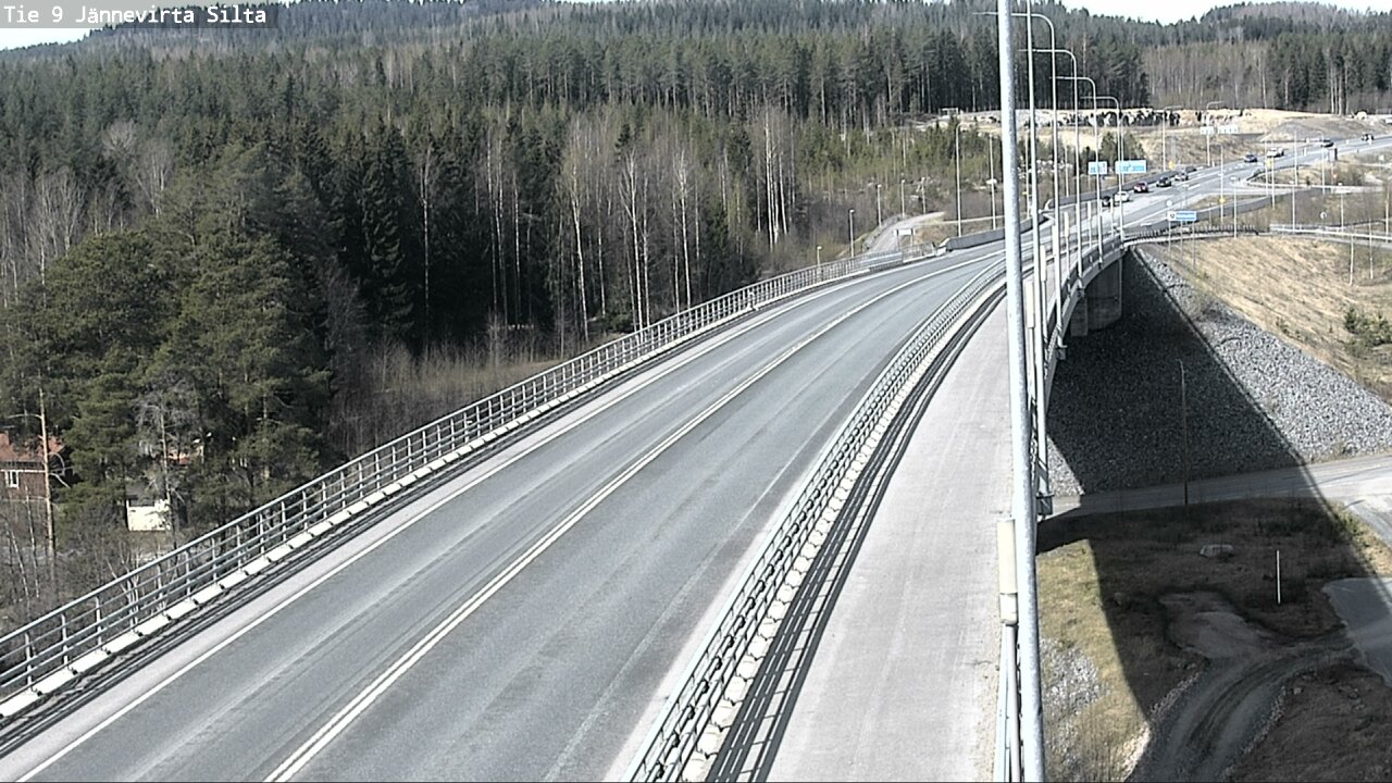 Kelikamerat Kuva Tie 9 Kuopio, Jännevirran silta, Kuopio, Pohjois-Savo