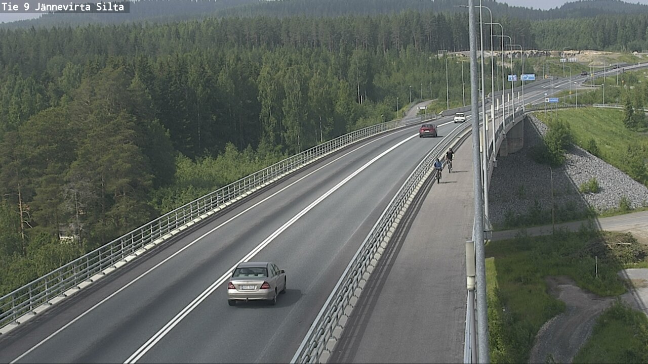 Kelikamerat Kuva Tie 9 Kuopio, Jännevirran silta, Kuopio, Pohjois-Savo