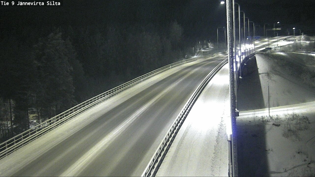 Weather Camera Image Väg 9 Kuopio, Jännevirran silta, Kuopio, Pohjois-Savo