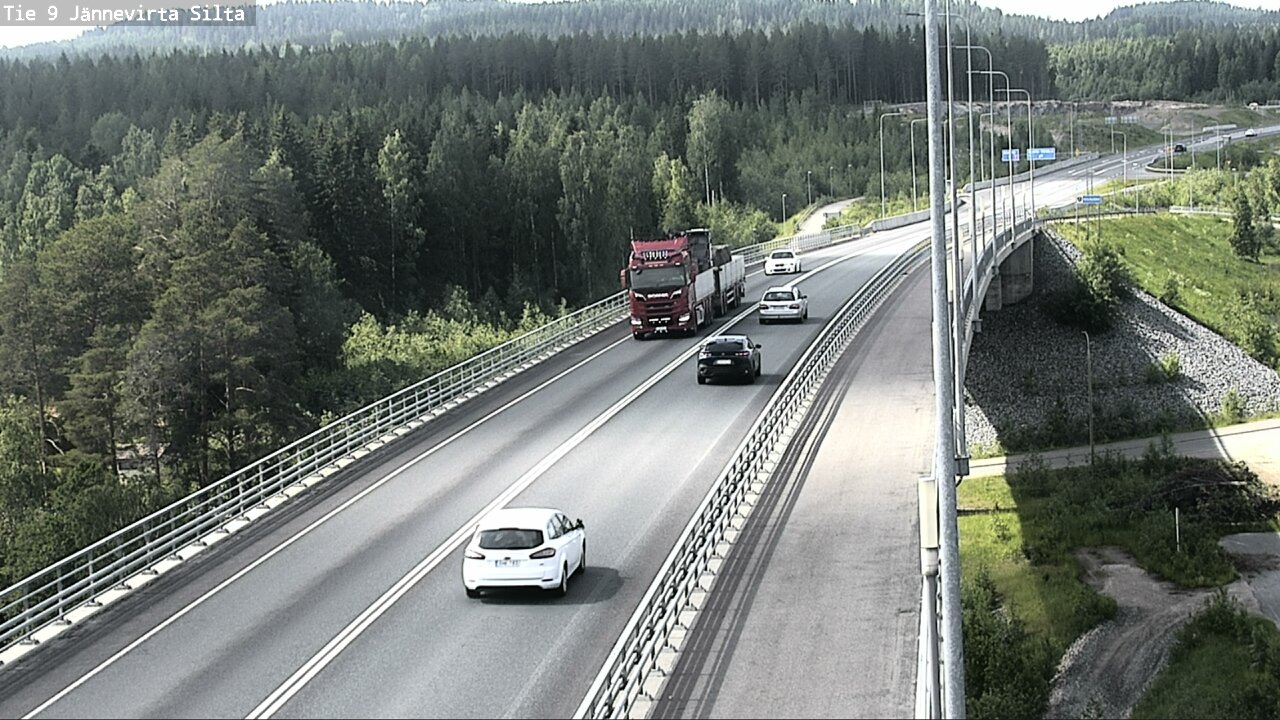 Kelikamerat Kuva Tie 9 Kuopio, Jännevirran silta, Kuopio, Pohjois-Savo
