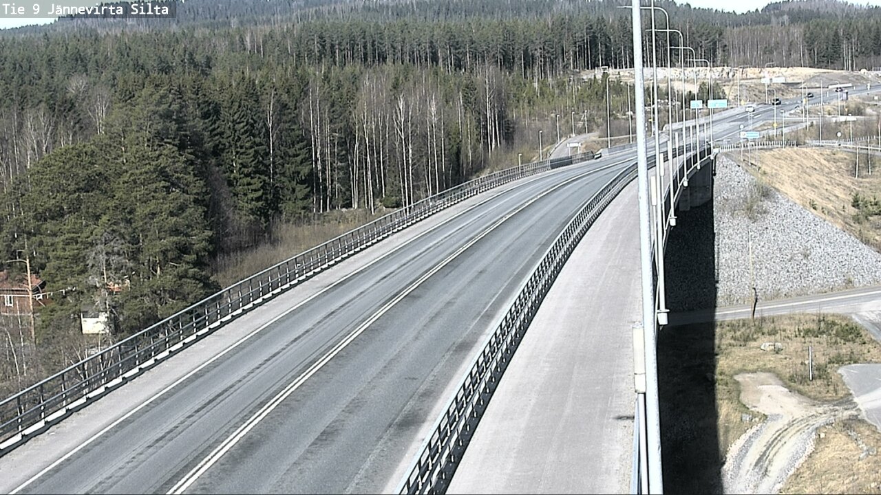 Kelikamerat Kuva Tie 9 Kuopio, Jännevirran silta, Kuopio, Pohjois-Savo