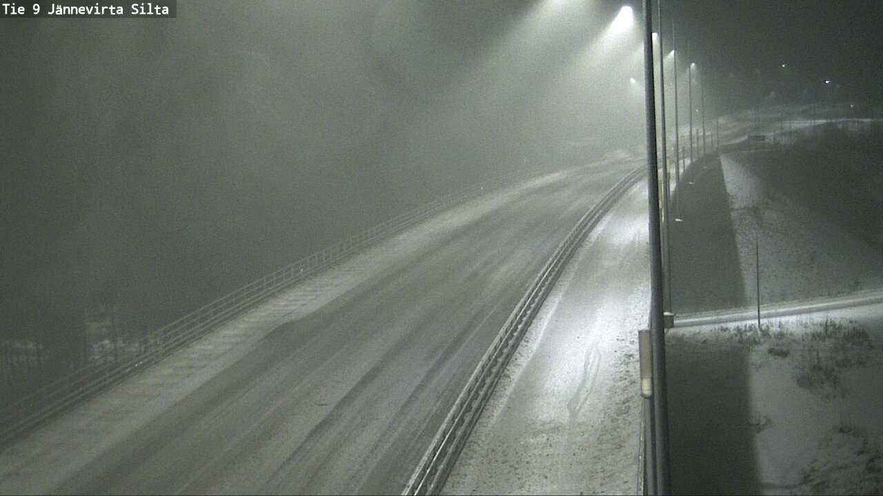 Weather Camera Image Road 9 Kuopio, Jännevirran silta, Kuopio, Pohjois-Savo