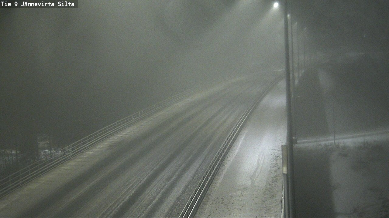 Weather Camera Image Road 9 Kuopio, Jännevirran silta, Kuopio, Pohjois-Savo