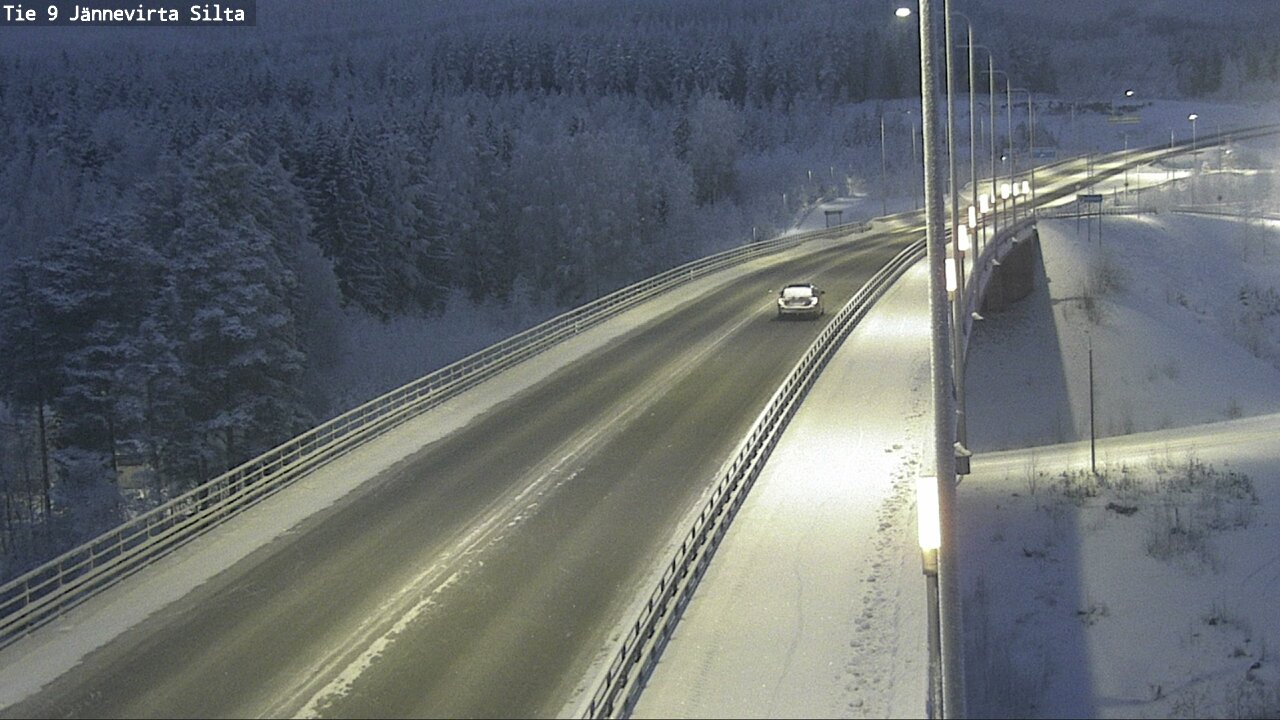 Kelikamerat Kuva Tie 9 Kuopio, Jännevirran silta, Kuopio, Pohjois-Savo