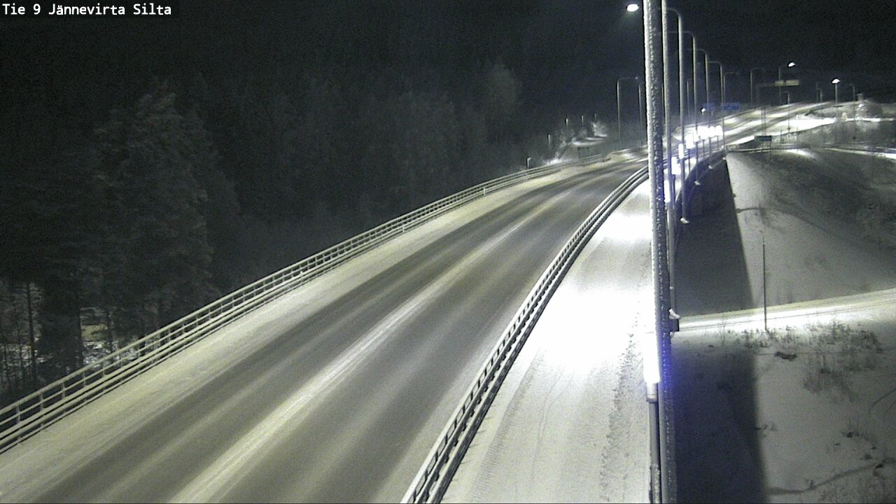 Weather Camera Image Väg 9 Kuopio, Jännevirran silta, Kuopio, Pohjois-Savo