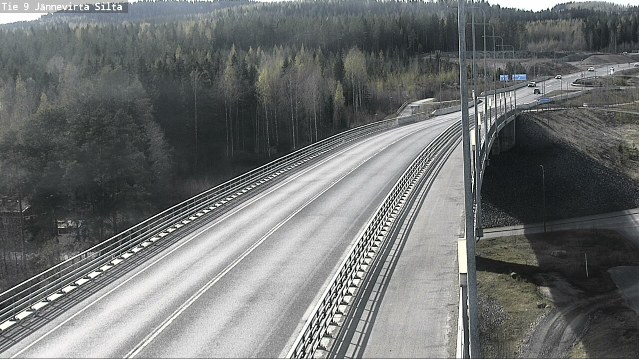 Kelikamerat Kuva Tie 9 Kuopio, Jännevirran silta, Kuopio, Pohjois-Savo