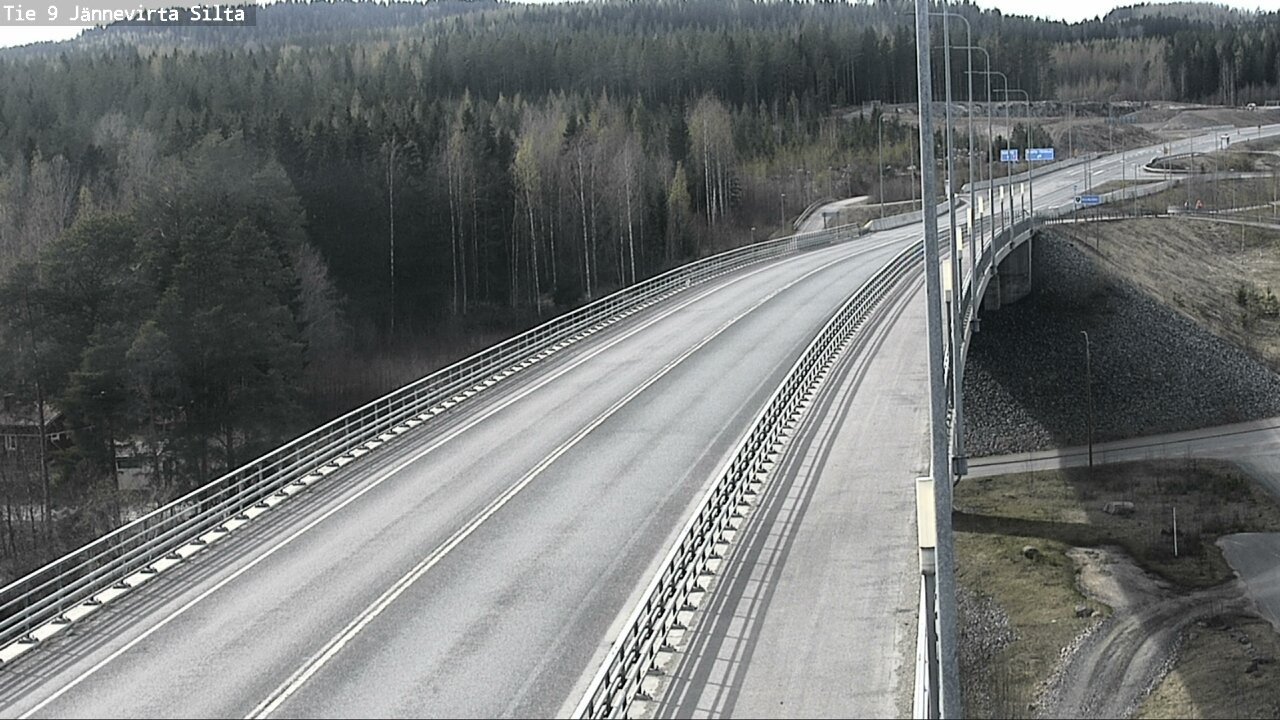 Kelikamerat Kuva Tie 9 Kuopio, Jännevirran silta, Kuopio, Pohjois-Savo