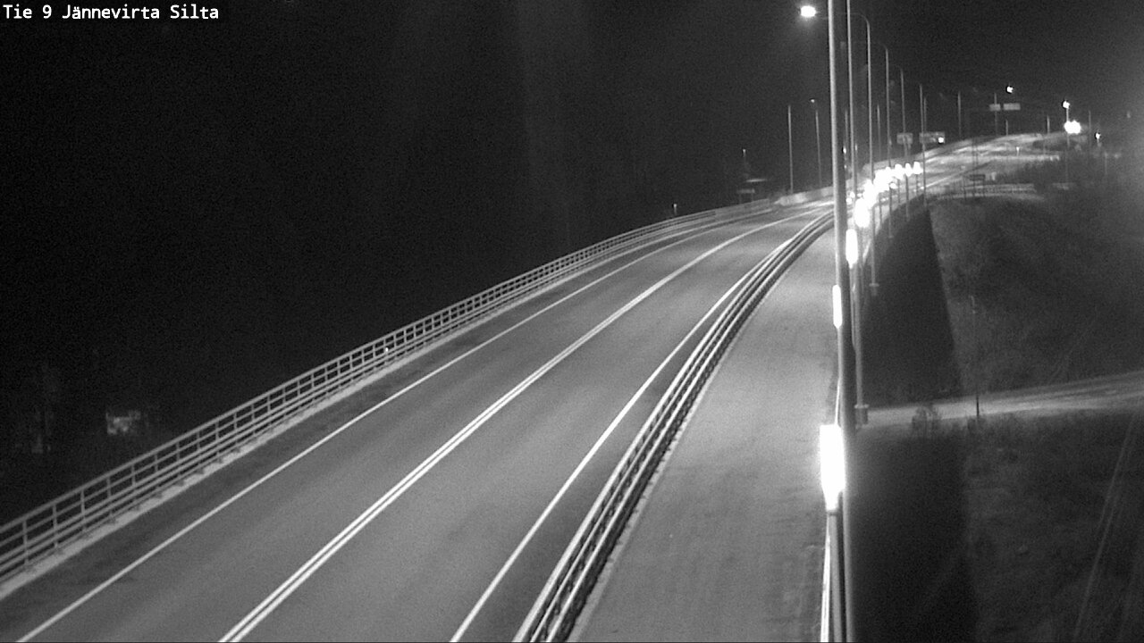 Weather Camera Image Road 9 Kuopio, Jännevirran silta, Kuopio, Pohjois-Savo