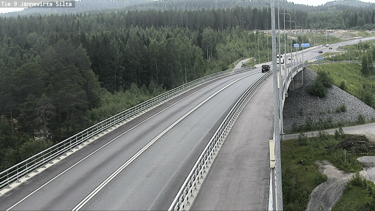 Kelikamerat Kuva Tie 9 Kuopio, Jännevirran silta, Kuopio, Pohjois-Savo