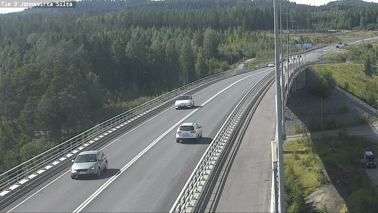 Kelikamerat Kuva Tie 9 Kuopio, Jännevirran silta, Kuopio, Pohjois-Savo