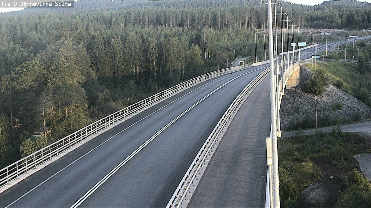 Kelikamerat Kuva Tie 9 Kuopio, Jännevirran silta, Kuopio, Pohjois-Savo