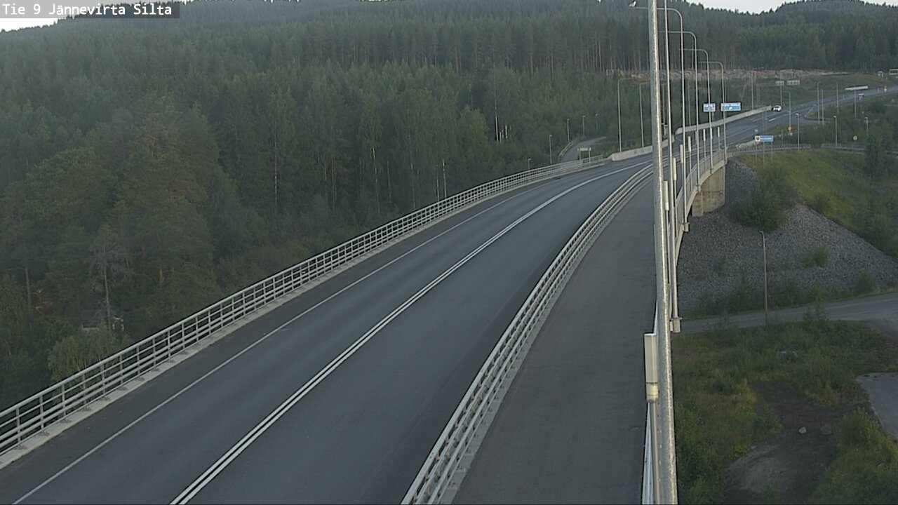 Kelikamerat Kuva Tie 9 Kuopio, Jännevirran silta, Kuopio, Pohjois-Savo