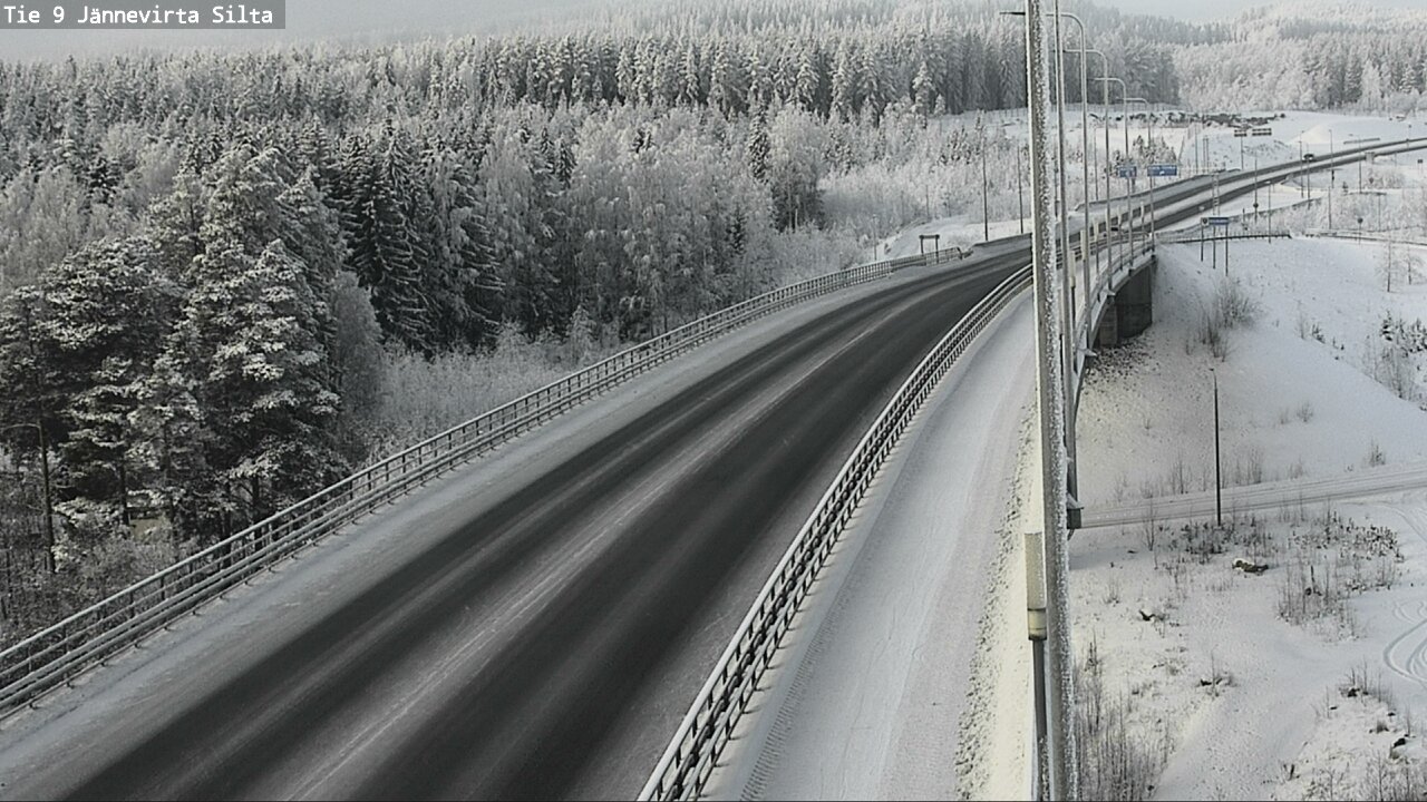 Weather Camera Image Väg 9 Kuopio, Jännevirran silta, Kuopio, Pohjois-Savo