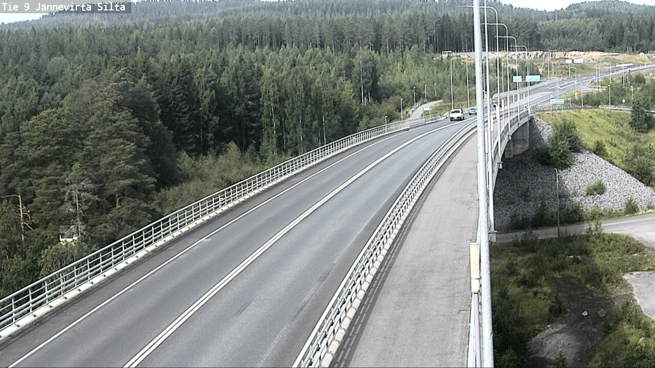 Weather Camera Image Road 9 Kuopio, Jännevirran silta, Kuopio, Pohjois-Savo