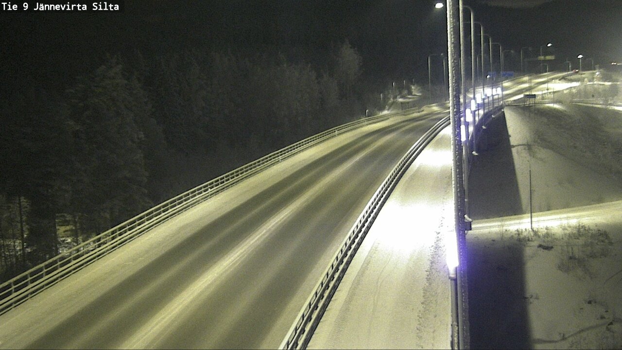Weather Camera Image Väg 9 Kuopio, Jännevirran silta, Kuopio, Pohjois-Savo