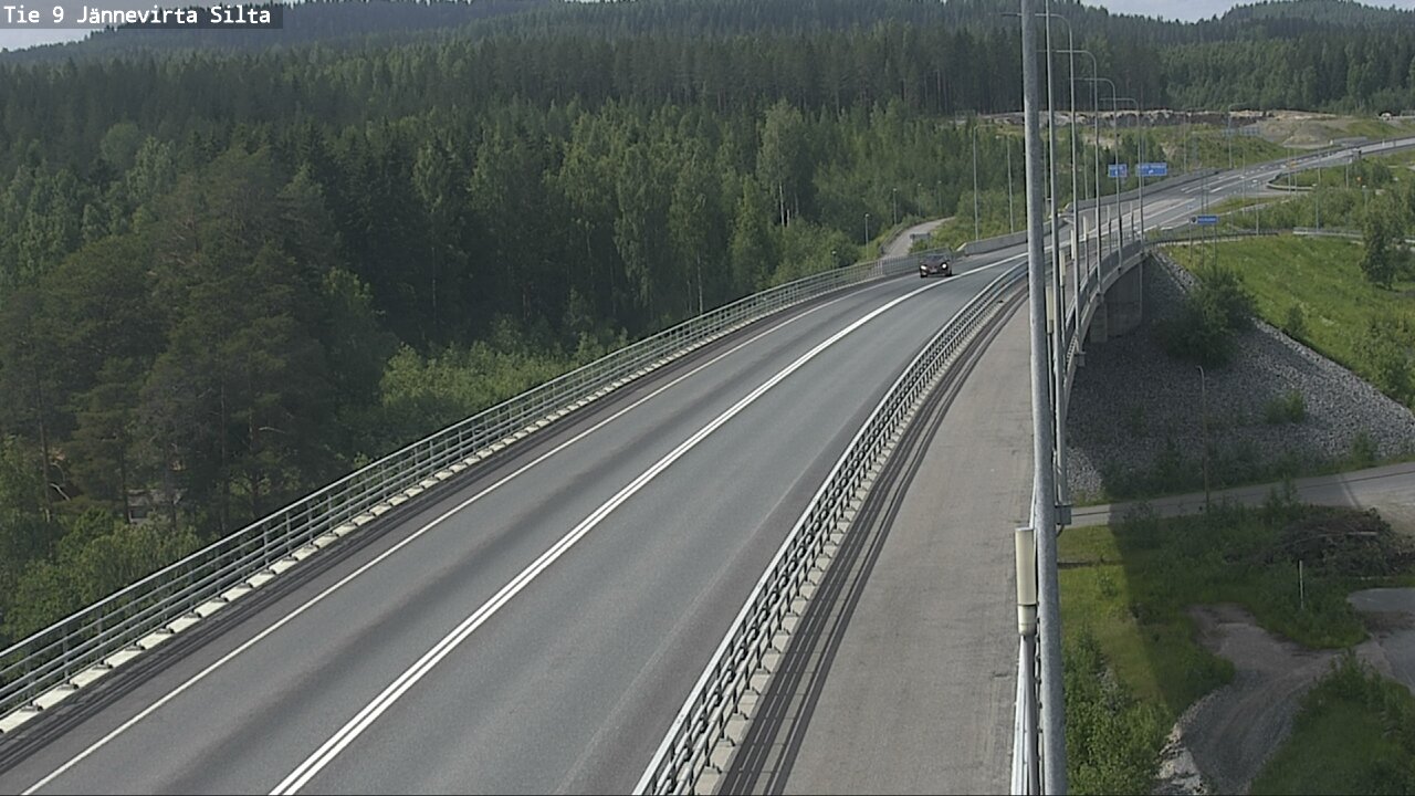 Kelikamerat Kuva Tie 9 Kuopio, Jännevirran silta, Kuopio, Pohjois-Savo