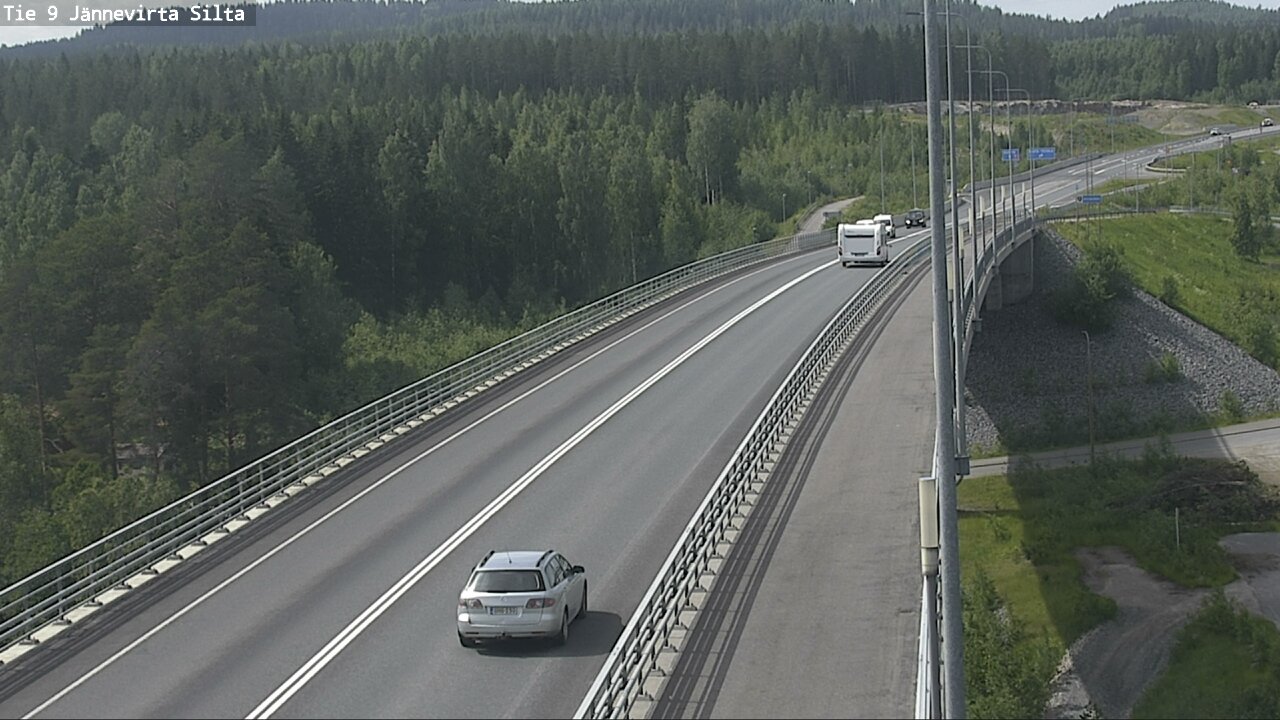 Kelikamerat Kuva Tie 9 Kuopio, Jännevirran silta, Kuopio, Pohjois-Savo